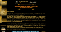 Desktop Screenshot of encyklopedie.dune.cz