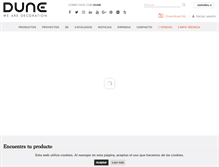 Tablet Screenshot of dune.es